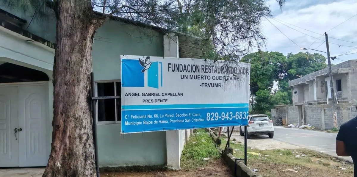 Residentes en Haina desconocían lo que supuestamente sucedía dentro de la Fundación Restaurando Vida