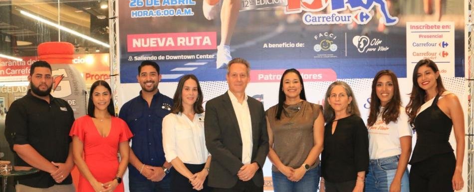 Anuncian 12va edición torneo Carrefour 10K