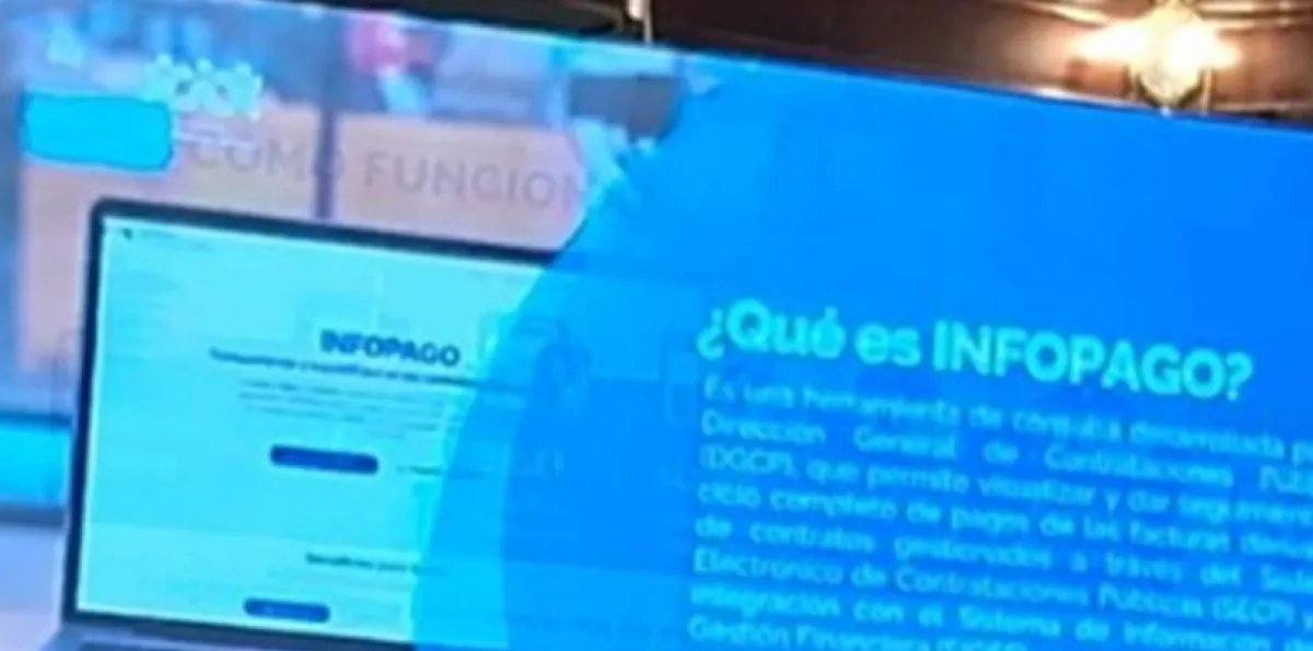 Plataforma Infopago facilitará ver gestión de saldo a suplidores
