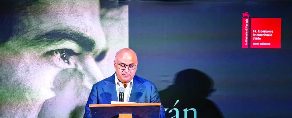 "Iván Tovar: Le Retour", un evento colateral de la 61ª Bienal de Venecia que marca regreso del artista dominicano