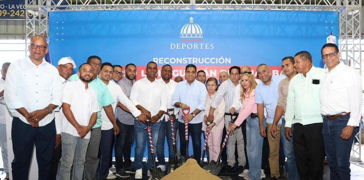 Kelvin inicia reconstrucción multiuso Lidio Guzmán
