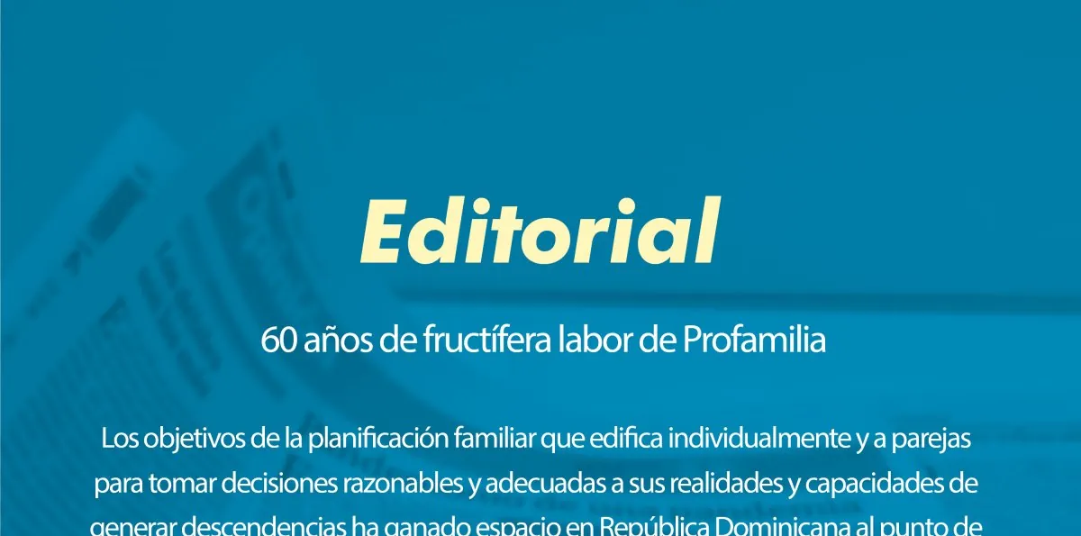 60 años de fructífera labor de Profamilia