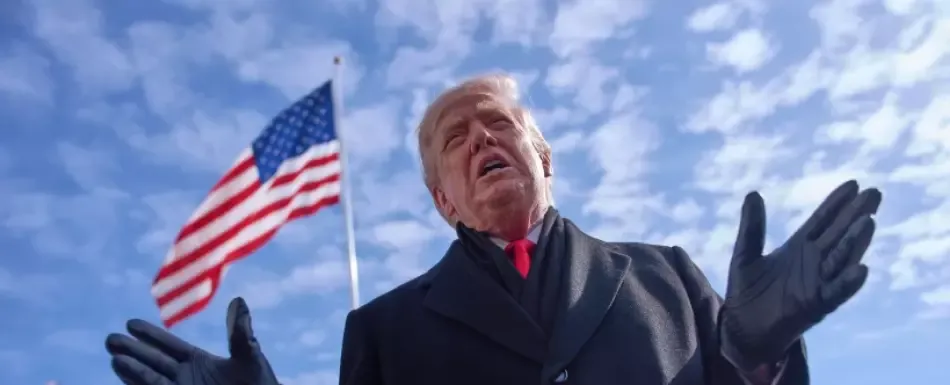 Donald Trump defendió su postura local y externa