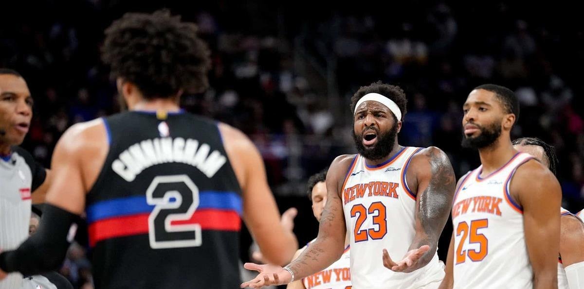 Los Pistons arrollan a Knicks y Boston remonta ante Heat