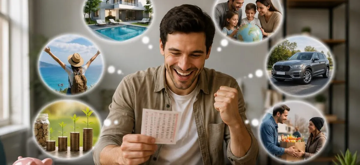 ¿Qué hacer si ganas la lotería?