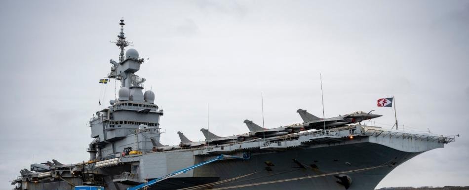 Neutralizan dron ruso próximo al Charles de Gaulle