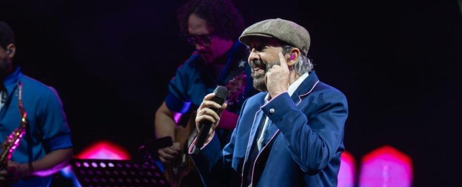 Juan Luis Guerra a casa llena en el Estadio Cibao