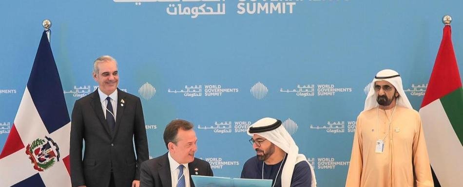 EAU y Dominicana acuerdan realizar diálogo regional de Cumbre Mundial de Gobiernos a finales de 2026