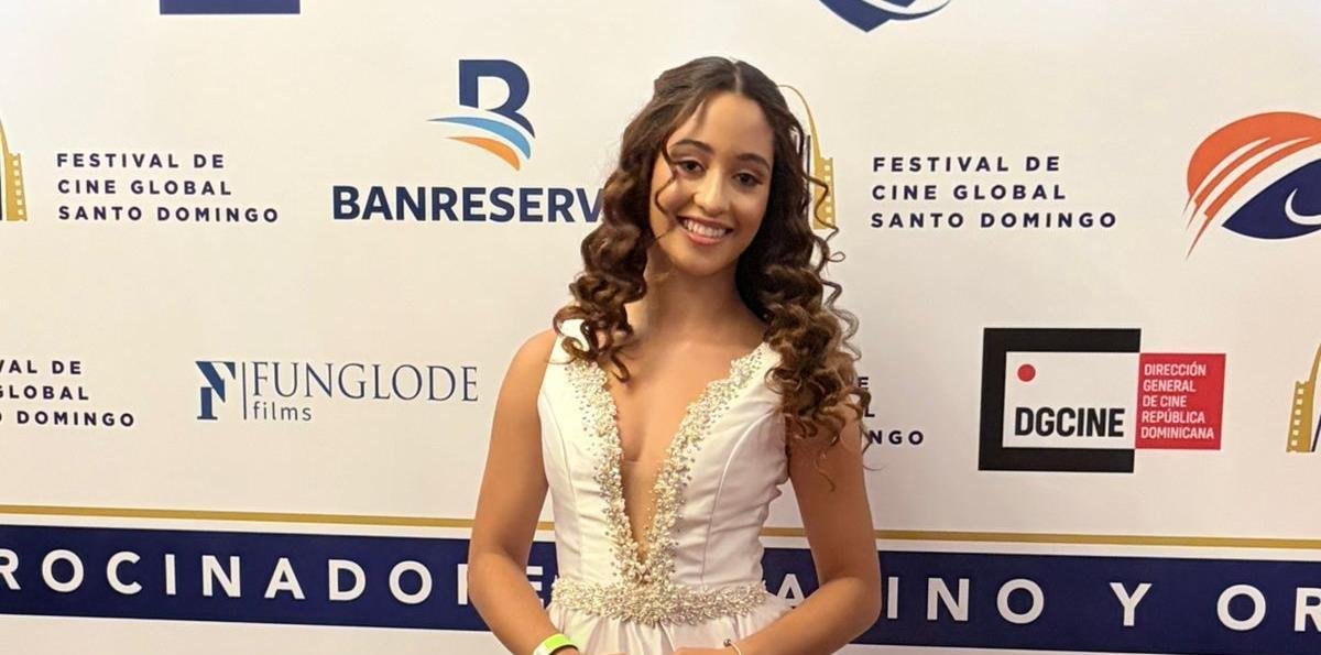 Nicole Padrón da vida a la niñez de Milly Quezada en el Festival de Cine Global de Santo Domingo 2026