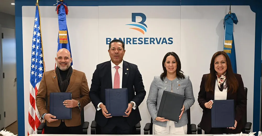 El Banreservas, MIO y Ria Money Transfer anuncian alianza