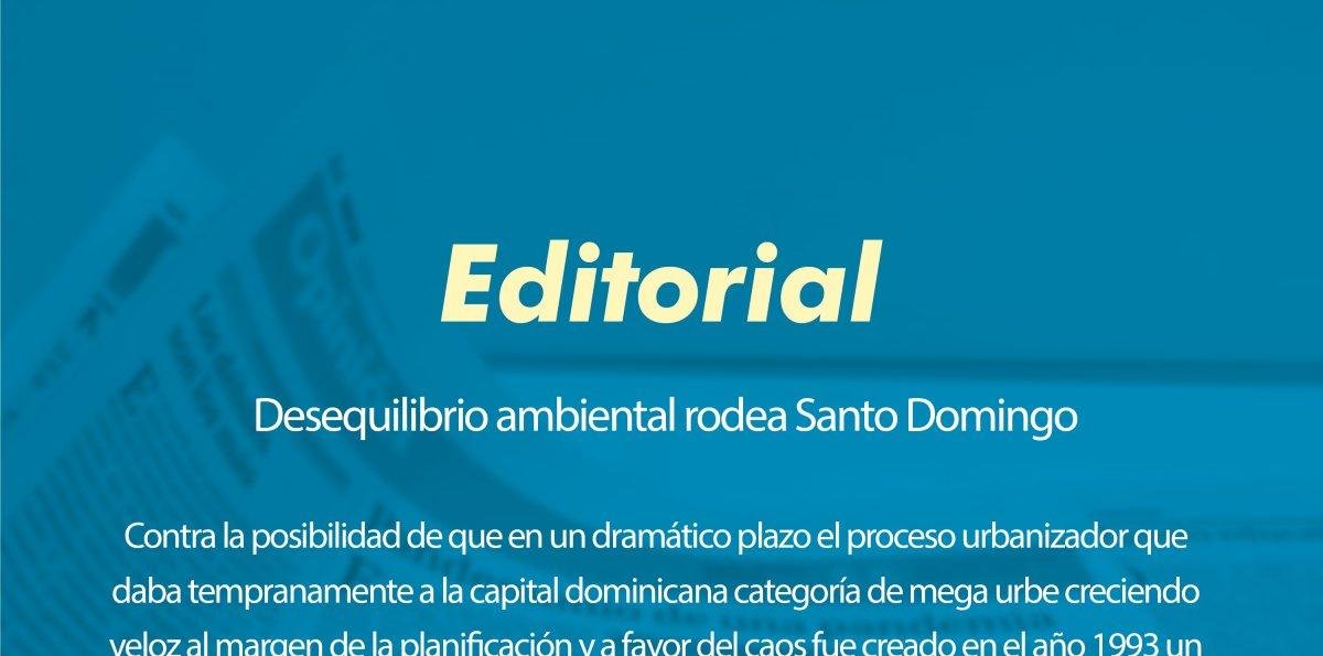 Desequilibrio ambiental rodea Santo Domingo