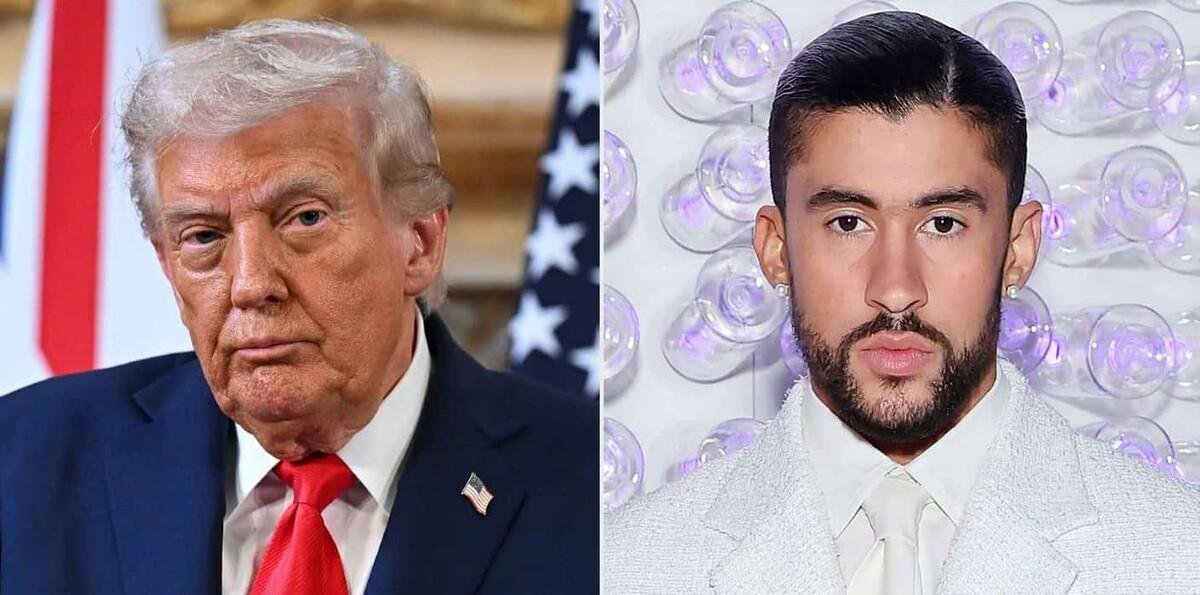 Dos personajes postmodernos: Trump y Bad Bunny