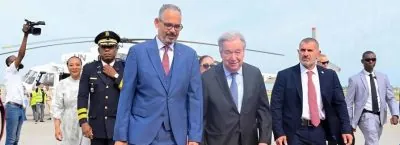 Secretario general ONU visita Haití en medio ola de violencia