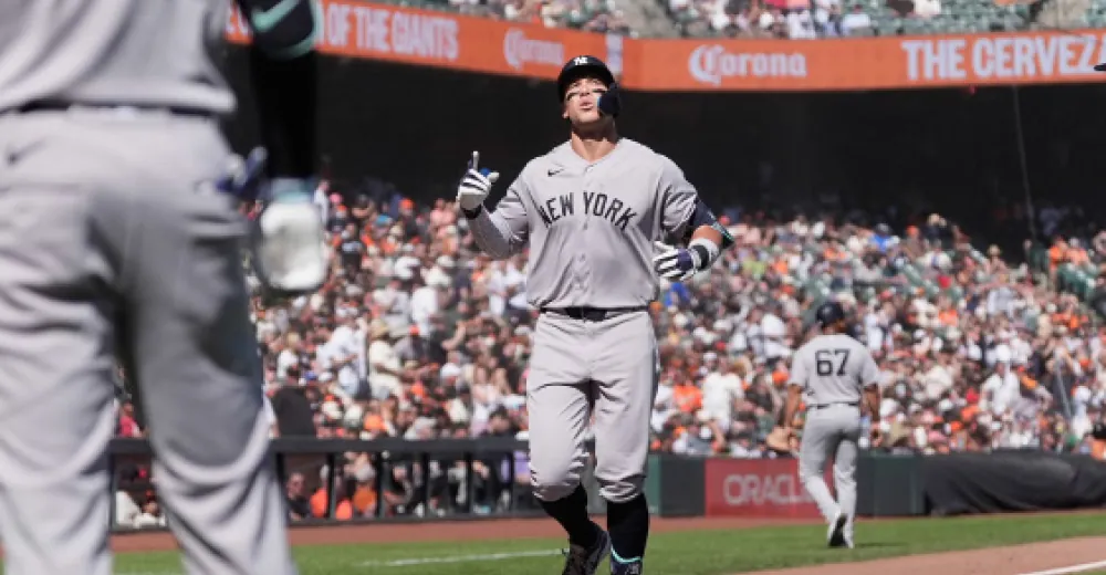 Los Yankees propinan otra blanqueda a los Gigantes