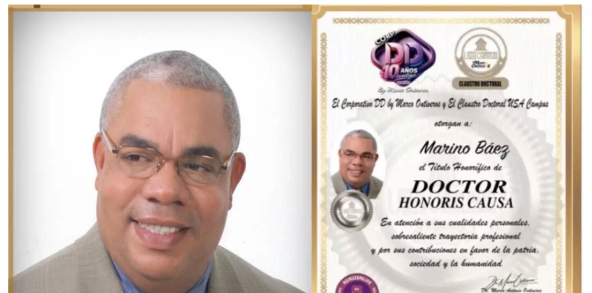 Universidad Corporativa USA CAMPUS de Miami entrega Doctorado Honoris Causa al escritor y periodista dominicano Marino Báez
