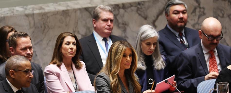 Melania Trump encabeza reunión en la ONU