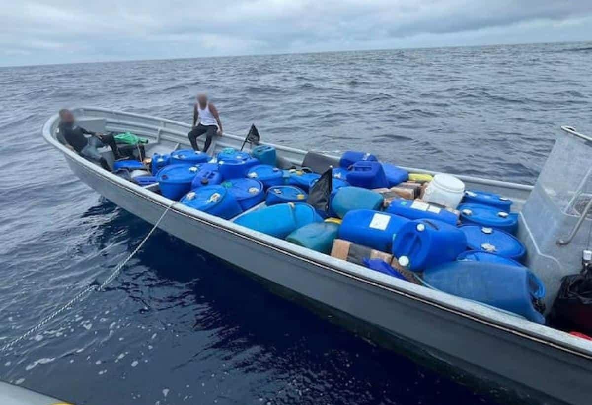 Colombia decomisa 2.3 toneladas de cocaína en el Pacífico Sur