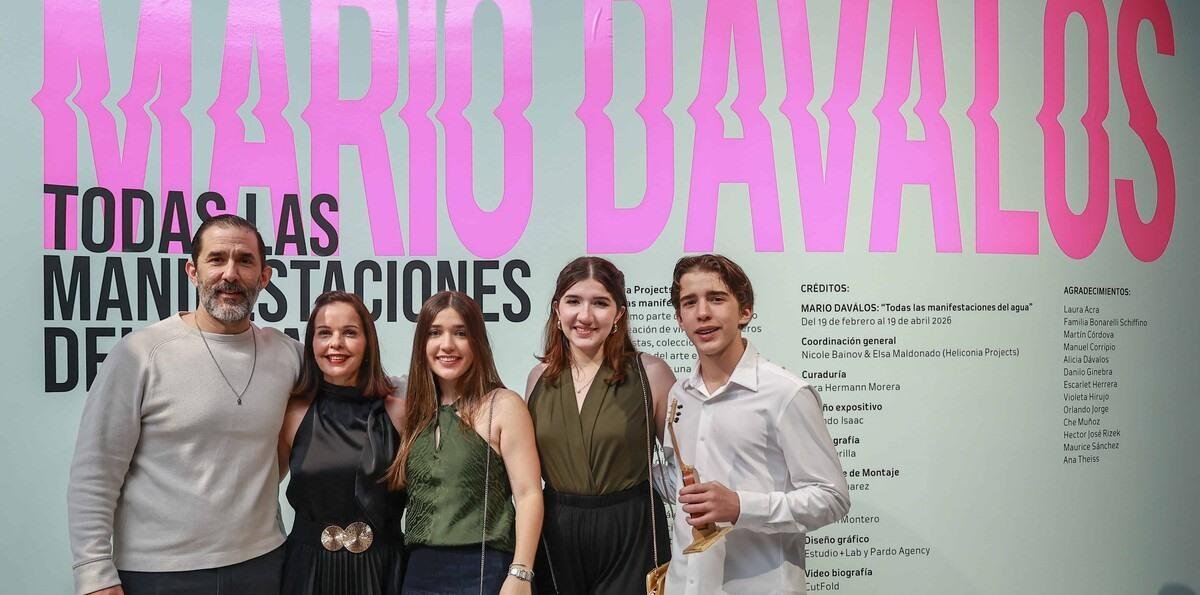 Mario Dávalos expone sobre "Todas las manifestaciones del agua"