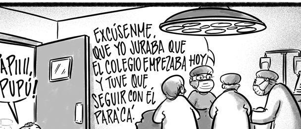 Caricatura de Noticiero Poteleche 8 enero 2026