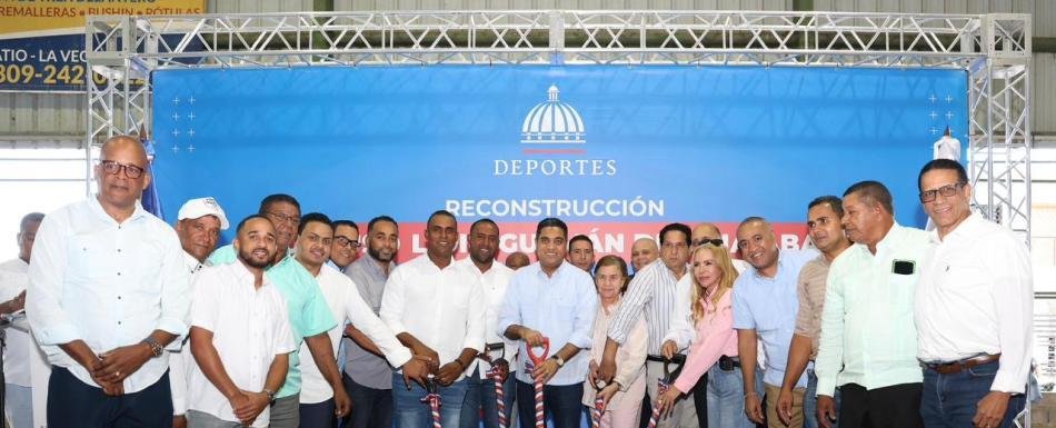 Miderec inicia reconstrucción de multiuso en Jima Abajo
