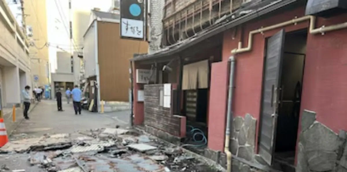 Varios heridos tras el terremoto de magnitud 7,1 en Japón